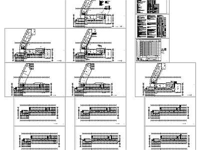 高级中学学生宿舍楼电气 施工图 建筑电气