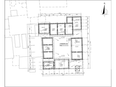 古城仿古文物院落建筑 施工图