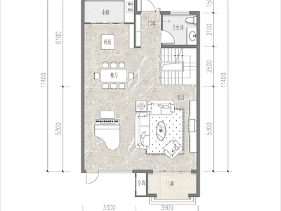 210平三层别墅建筑 施工图