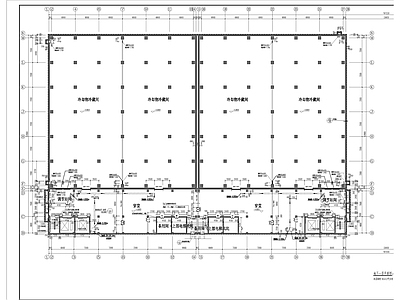 石家庄五层冷库 施工图 工业建筑