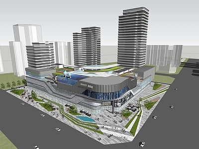 现代商场建筑