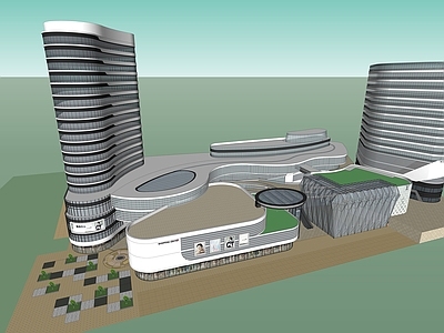 现代商业建筑