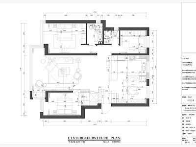 某平层室装修 施工图