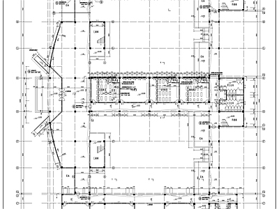 盐城某小学四层教学楼 施工图