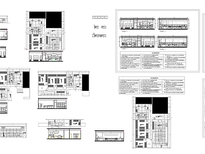 餐厅后厨厨房图纸 施工图