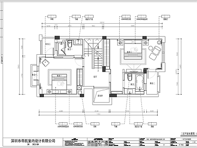 中式风格六层 施工图 别墅