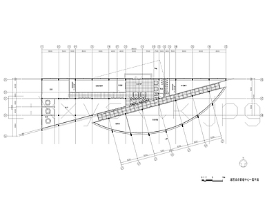 6层某宾馆建筑方案设计图 施工图