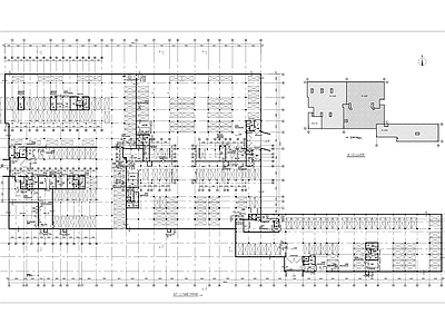 9945平米框架住宅式宾馆建筑 施工图