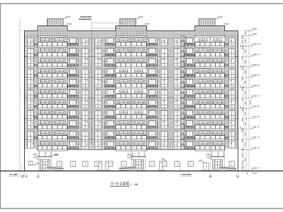 住宅小区楼建 施工图