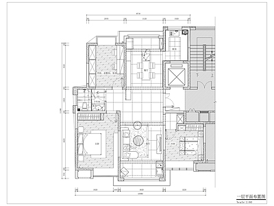160m²双层Loft家 施工图 公寓