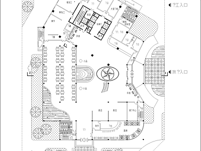 长52米 宽45 1米 2 20层宾馆建筑方案设计图 施工图