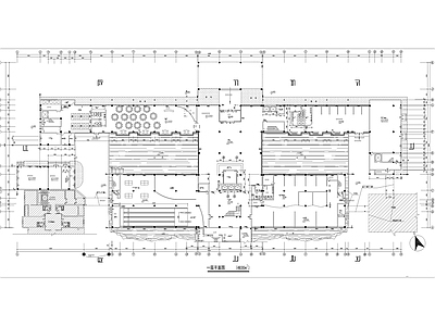 古建筑宾馆建筑设计图 施工图