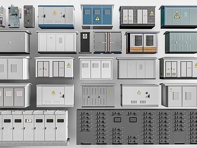 配电箱 配电站 变电站 变压器 配电柜