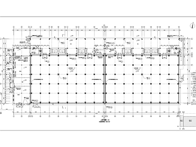 四层冷库建筑  施工图 工业建筑