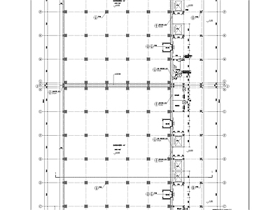 万邦五层冷库建筑 施工图 工业建筑
