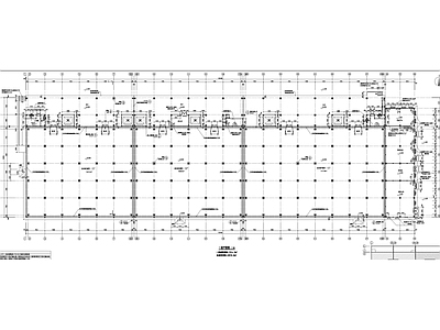 四层低温冷库建筑 施工图 工业建筑