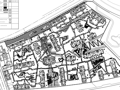 L湖昱湖壹号X地景观 施工图 居住区景观
