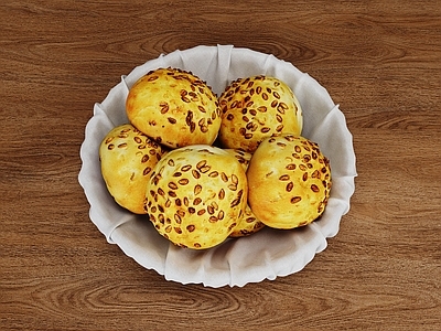 面包 面包组合 糕点 食物 甜品