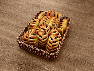 面包 面包组合 糕点 食物 甜品