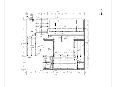 古城历史民居院落修缮建筑 施工图