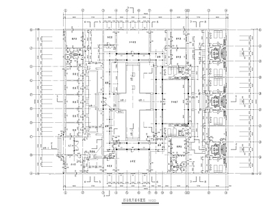 四合院建筑方案 施工图