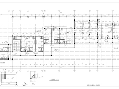 徽式商业四合院建筑 施工图