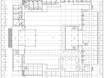 徽式商业戏楼建筑 施工图