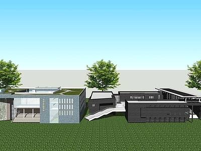 现代学校图书馆建筑