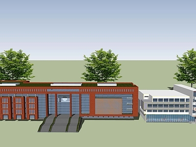 现代学校图书馆建筑