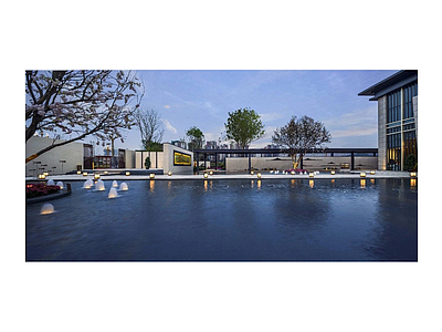 致澜景观中南四川南充漫悦湾项目示范区 施工图 居住区景观