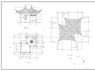 古建亭 施工图
