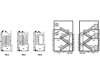 槽钢楼 施工图 工业建筑