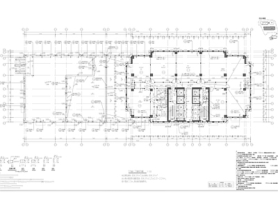 建筑平面图 裙楼 商业屋面 建筑裙楼 施工图