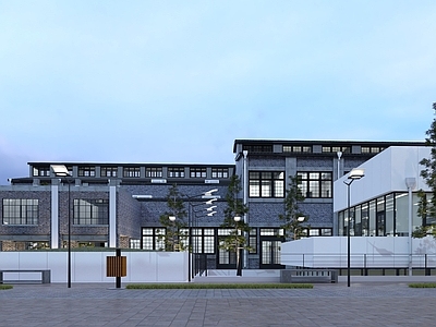 新中式酒店建筑