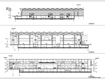 会展中心建筑 施工图 公共建筑