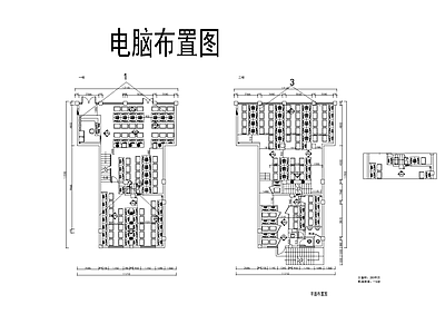 网咖装饰设计 施工图