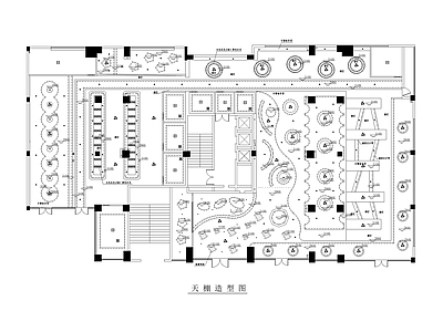 大学城网吧 施工图