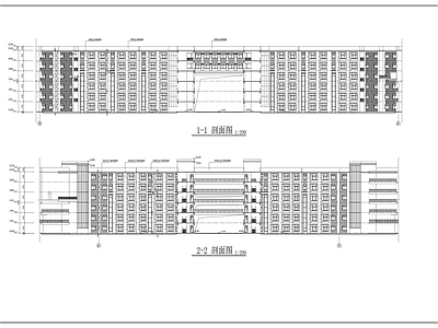 某职业技术学院教学楼建筑 施工图