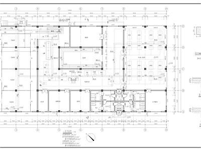 屠牛车间建筑 施工图 工业建筑