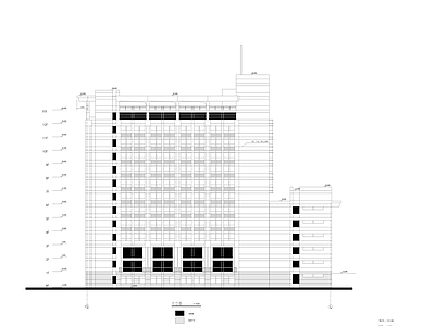 大学行政楼建筑 施工图