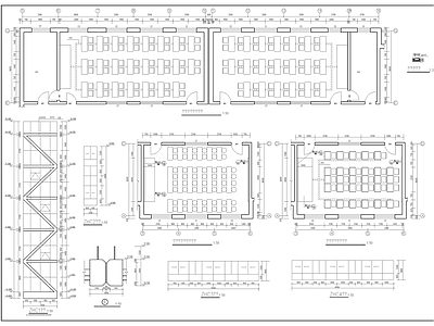 某中学教学楼建筑结构图 施工图