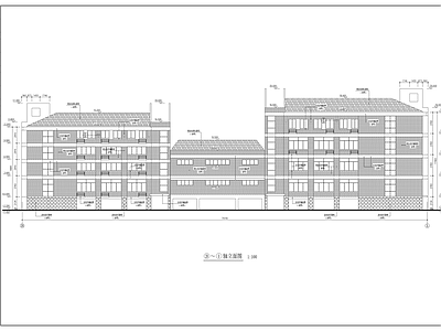 某中学综合楼 施工图