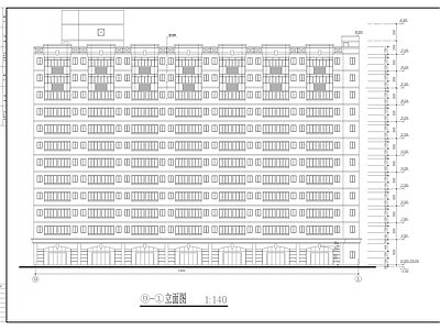 12层的学生宿舍 施工图