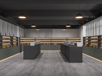现代茶叶店