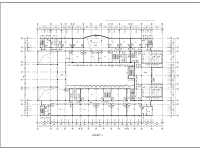 六层教学楼建筑方案图 施工图