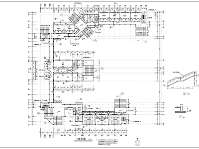 六层中学教学楼综合 施工图