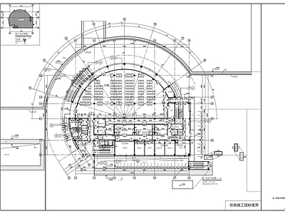 学校食堂建筑图纸 施工图