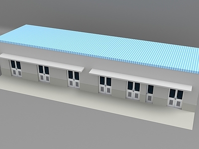 现代厂房建筑 工业