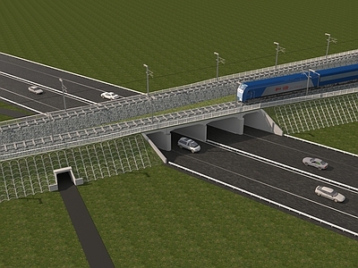 现代公路 铁路 涵洞 路面