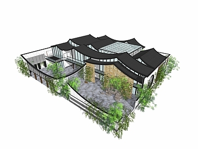 新中式会所建筑